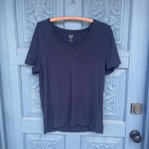 GAP Women's Classic Black Short Sleeve Tee